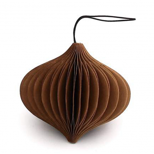 Adorno navideño 'Onion' - Marrón claro