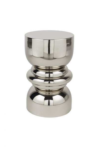 Mesa auxiliar 'Kinga' - Plateado