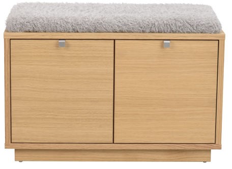 Banco 'Confetti' 70cm - Roble/Gris claro