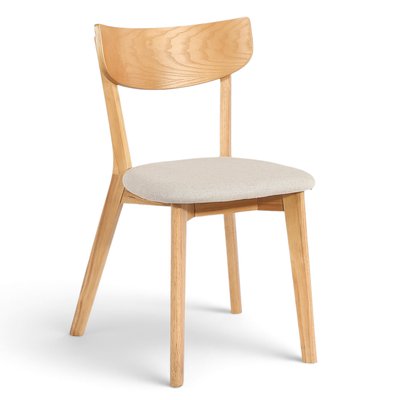 Silla 'Saba'- Roble/Beige
