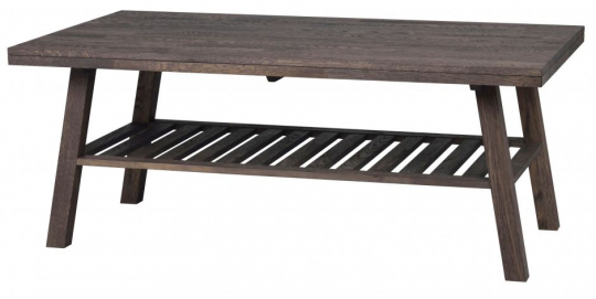 Mesa de sofá 'Brooklyn' 130x75cm - Marrón oscuro