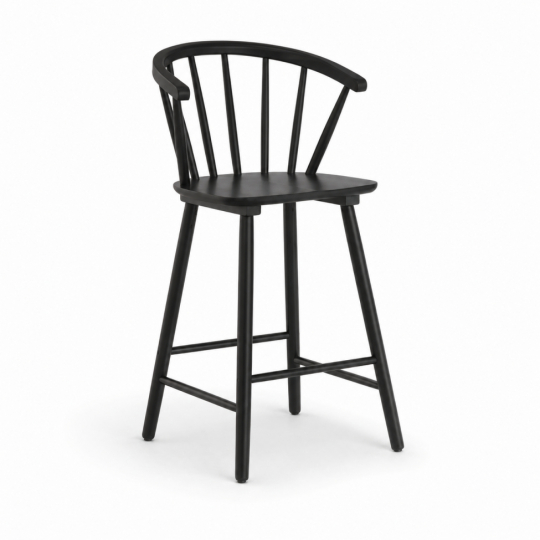 Taburete 'Astrid' - Negro
