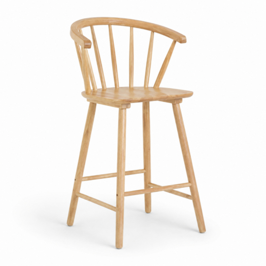 Taburete 'Astrid' - Pigmentado blanco
