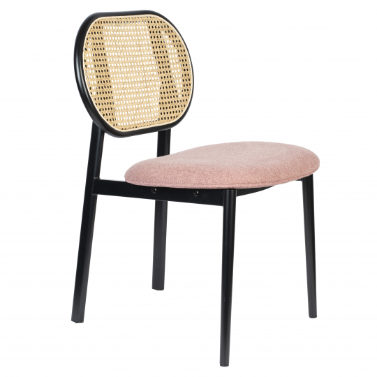 Silla 'Spike' - Natural/Rosa