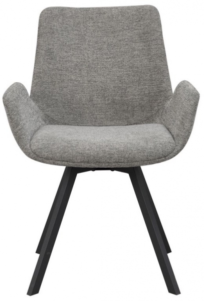 Silla con brazos 'Norwell' - Gris