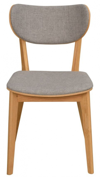 Silla - 'Kato' - Roble/Gris claro