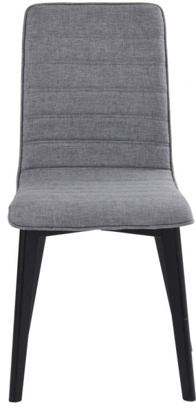 Silla 'Gracy' - Gris claro/Negro