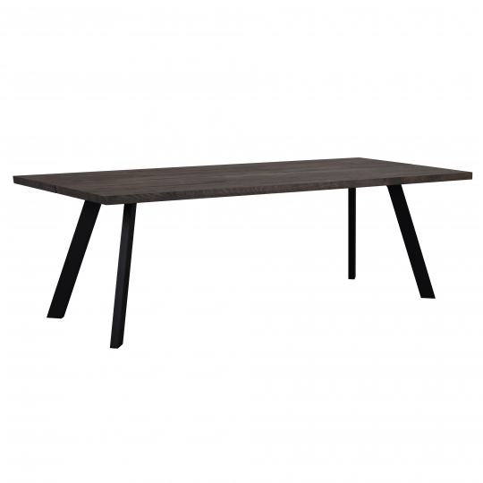 Mesa 'Fred' - Marrón/Negro 240x100cm