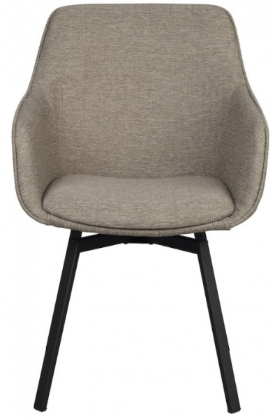 Silla con brazos 'Alison' - Oscura