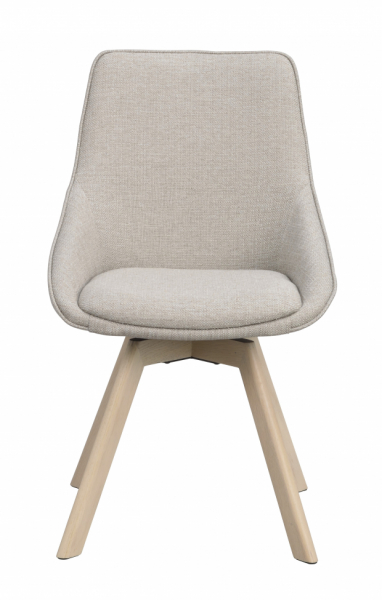 Silla 'Alison' - Beige/pigmentada blanca