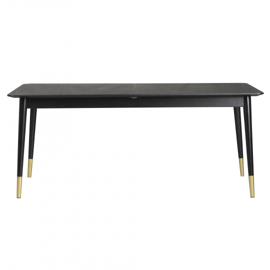 Mesa de comedor 'Fenwood' - Negro 180x90cm