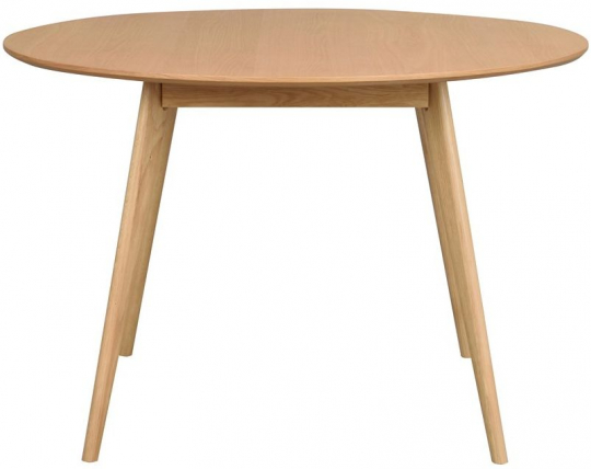 Mesa de comedor redonda 'Yumi' 115cm - Roble