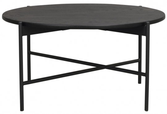 Mesa de centro 'Skye' Redonda 89cm - Negra