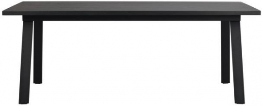 Mesa de comedor 'Winnipeg' 200x100cm - Negro