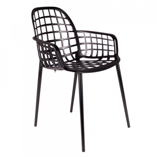 Silla 'Albert' Kuip Garden - Negro