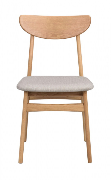 Silla 'Rodharn' - Natural/Gris