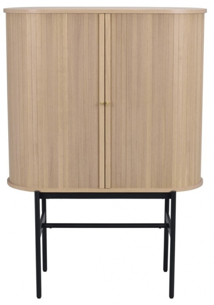 Armario 'Haddington' - Pigmentada blanca/Negra