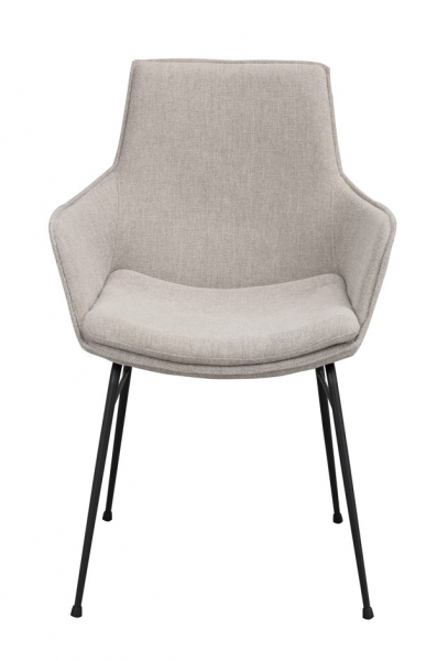 Silla de brazos 'Lowell' - Gris