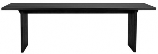 Mesa de comedor 'Emmett' 240x95cm - Negro
