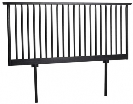 Cabecero 'Riggins' - Negro