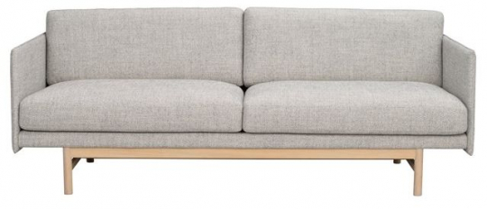 Sofá 'Hammond' 2 plazas - Gris/Natural