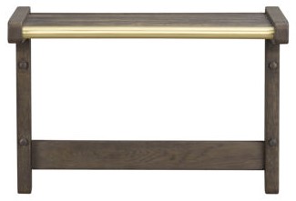 Estante para sombreros 'Inverness' 45cm - Marrón