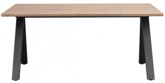 Mesa de comedor 'Carradale' 170x100cm - Roble/Pata en V