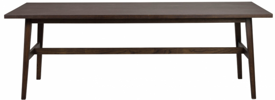 Mesa de comedor 'Plainfield' 220x100cm - Roble oscuro