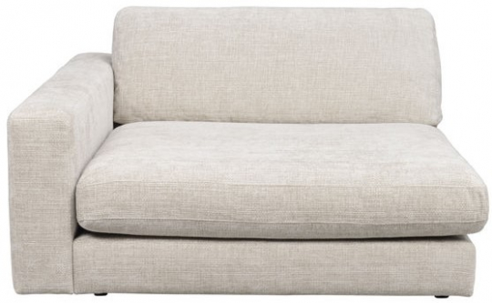 Chaiselongue 'Duncan' V - Gris claro