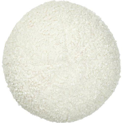 Cojín decorativo 'Elsie' 25cm - Blanco