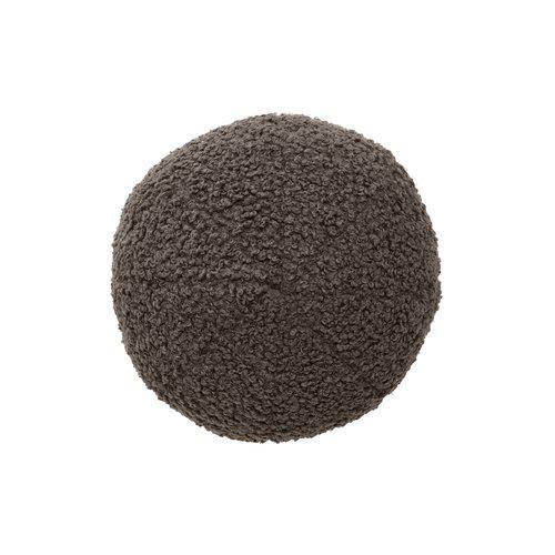 Cojín decorativo 'Elsie' 25cm - Marrón