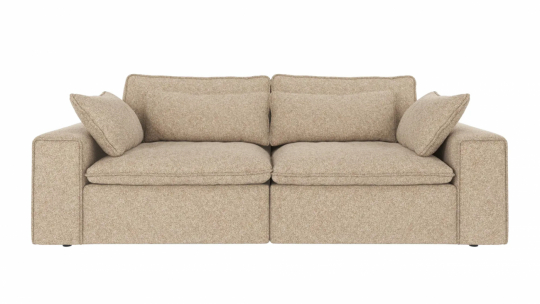 Sof&aacute; 'Rawlins' 3 plazas 226cm - Beige