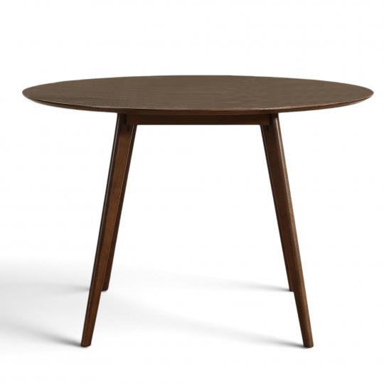Mesa de comedor 'Luma' Redonda 115 cm - Nogal