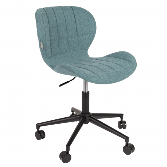 Silla de oficina 'Omg' - Negro/Azul