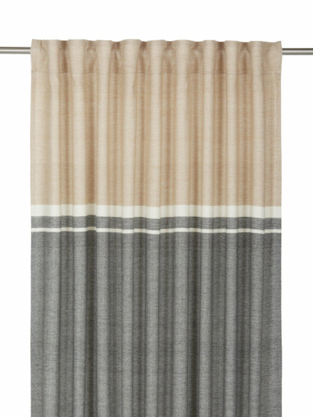 Paquete de 2 cortinas 'Carin' 140x260 - Marrón