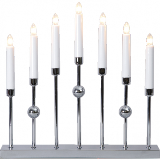 Candelabro 'Gustavo' - Plata