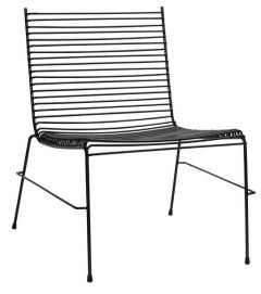 String Lounge Chair 'Park' - Negro