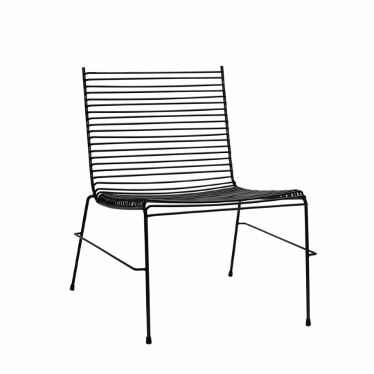 String Lounge Chair 'Park' - Negro