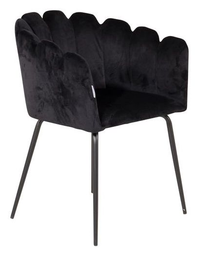 Silla 'Flatanger' - Negro