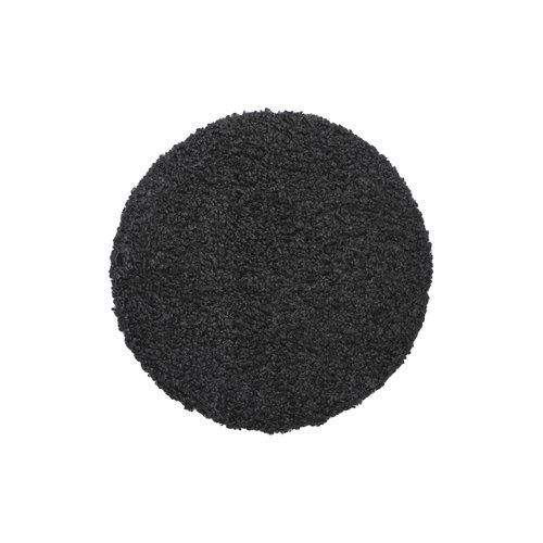 Cojín de silla 'Teddy' D38 - Negro