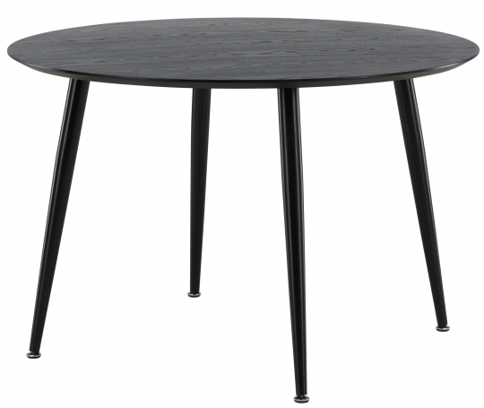 Mesa de comedor 'Trosa' Redonda 120cm - Negro