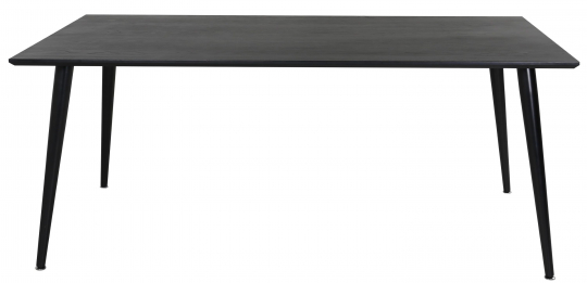 Mesa de comedor 'Kristinehamn' 180x90cm - Negro
