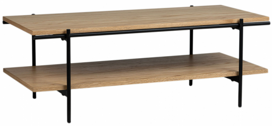 Mesa de centro 'Frida' - Natural/Negro