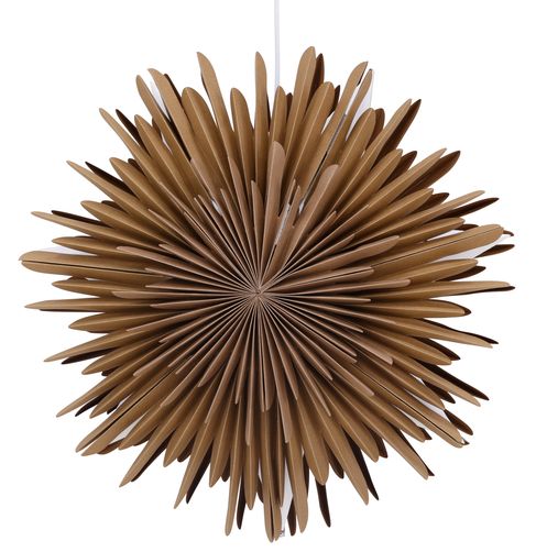 Estrella de Adviento 'Svedala' 35cm - Marrón