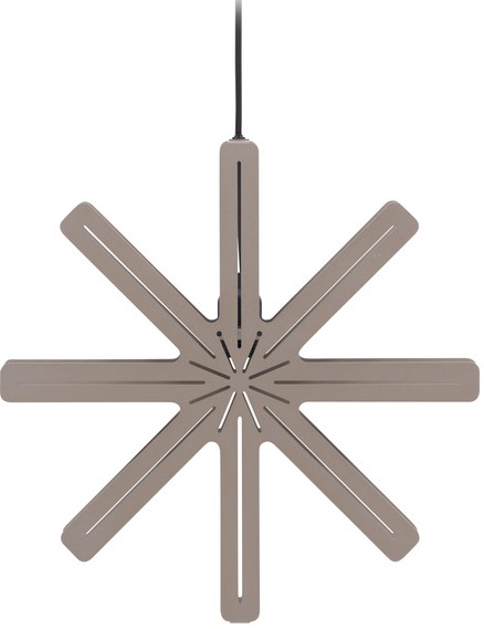 Estrella de Adviento 'Gotland' - Marrón