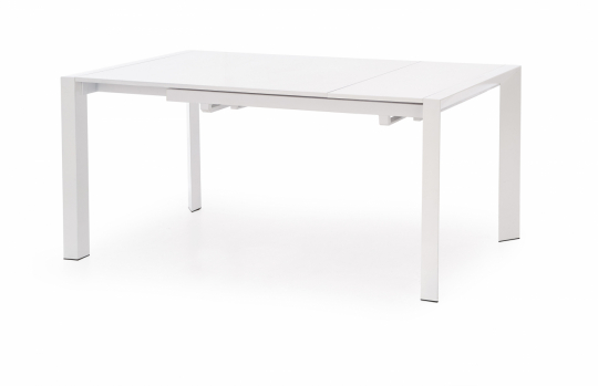 Mesa de comedor 'Standford' 130-210cm - Blanco