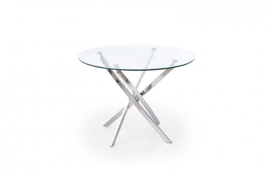 Mesa de comedor 'Dania' Redonda 100cm - Plata
