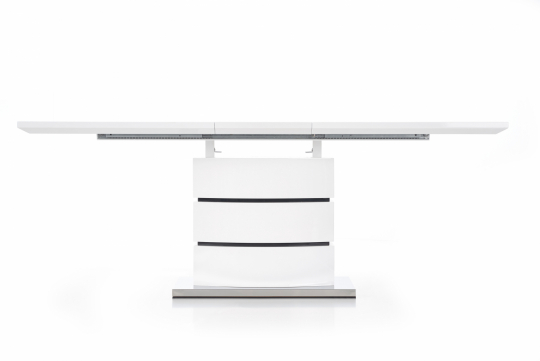 Mesa de comedor 'Nobel' 160-200cm - Blanco
