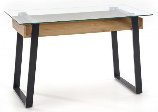 Escritorio 'Dugga' - Negro/Natural