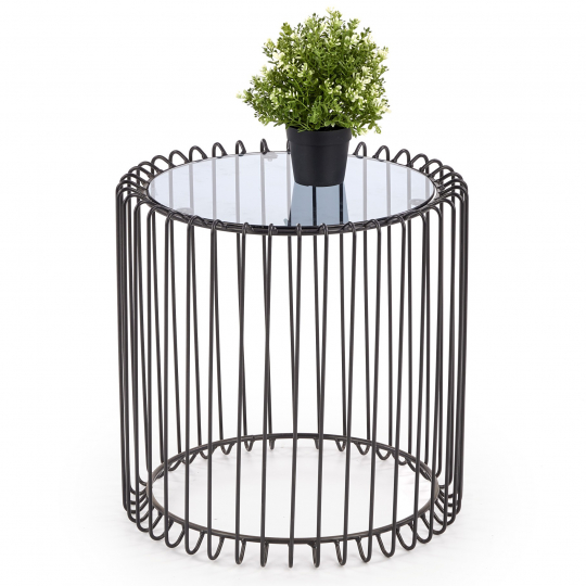 Mesa auxiliar 'Amina' - Negro